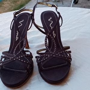 Nina strap heels Brown size 9